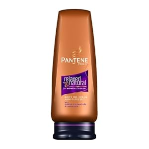 Pantene Pro-V Relaxed & Natural Daily Oil Cream Moisturizer with Coconut Oils, Packaging May Vary,10.2-Fluid Ounce (300 ml) (Pack of 4)