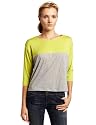 rebecca beeson Womens Color Block Boxy Top