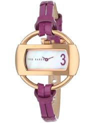 Ted Baker Womens TE2074 Find the Time Custom Analog 3 Oclock Watch
