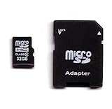 Komputerbay 32GB MicroSD SDHC Microsdhc Class 6 with Micro SD Adapter