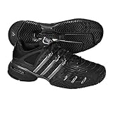 Men's Adidas Barricade V Tennis Shoe - Black/Silver/Black