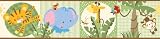 Brewster PS99068 Fisher-Price Peel & Stick New Rainforest Wall Border