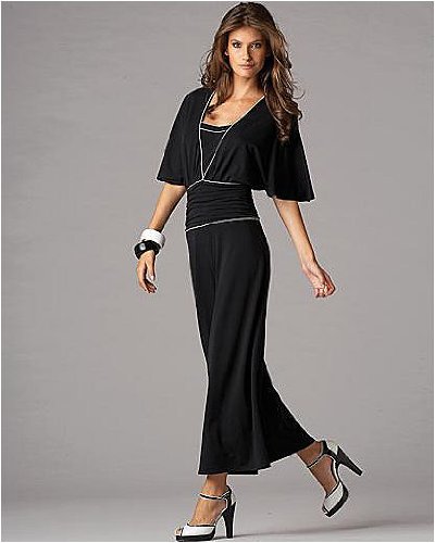 Newport News Kimono-sleeve jumpsuit