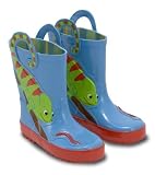 Melissa & Doug Kid's Sunny Patch Verdie Chameleon Boots,Blue,8-9 M US Toddler