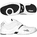 Reebock Men's KFS Out Aced Tenins Shoe (White / Black) Tennis Shoes, Available in Various Sizes