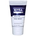 Nivea for Men Sensitive Face Wash, 5-Ounce Tubes (Pack of 4)