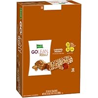 Kashi GOLEAN Bar Roll Caramel Peanut, 1.94-Ounce Bars (Pack of 12)