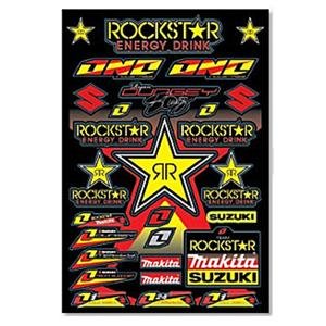 One Industries Team Rockstar Makita Suzuki Decal Sheet
