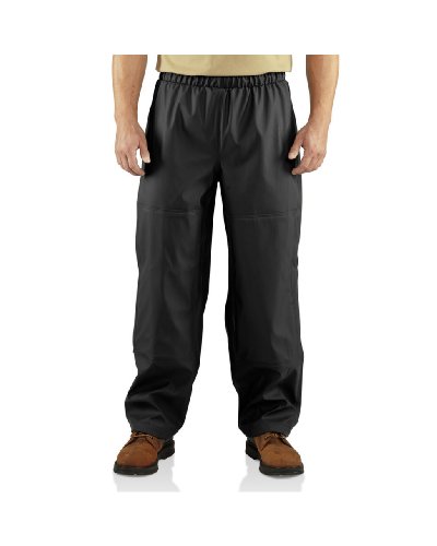 Best Prices !!! for Carhartt Men's Big Medford Rainwear Pant, Black, 4X-Large