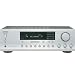 Onkyo TX-8255 Digitaler Stereo-Audio-Receiver (UKW-/MW-Tuner, 90 Watt, Phono-Eingang, Lautsprecher A/B, RI-Dock) silber