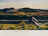 Hills, South Truro, 1930 Art Poster Print by Edward Hopper, 32x24