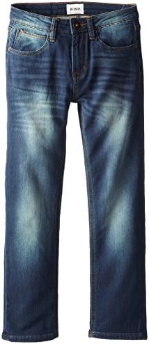 Hudson Big Boys' 8-20 Parker French Terry Straight Leg Denim