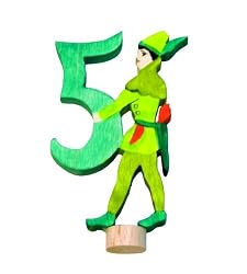 Birthday Ring Decoration - Robin Hood "5"