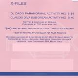 X Files Dj Dado Paranormal Activity Mix
