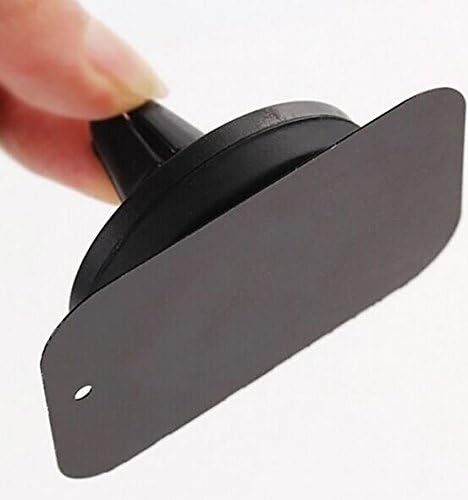 Magnetic car mount- Air vent Mount- Best universal cradle less holder kit for iPhone 6, 6 plus, 5, 5s, 4, mini tablets, ipad, Galaxy S5, S4, S3, HTC One/8X/8S, LG Optimus/Nexus 4 - Rubber non sliding grip - Lifetime guarantee - Complementary magnet-Magnetic cell phone holder.