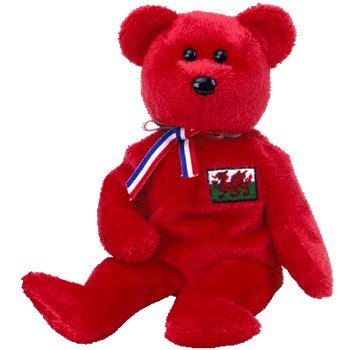 TY Beanie Baby - WALES the Bear (Wales Exclusive)