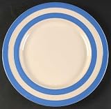 TG Green (England) Cornish Blue-Cream (Shield Stamp) Service Plate (Charger), Fine China