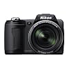 www.allcomputerdeals.com: Digital Camera Nikon Coolpix L110 12 MP Digital Camera 15x Optical Vibration Reduction (VR) Zoom 3.0-Inch LCD - Black Digital Camera