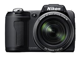Nikon Coolpix L110 12 1MP Digital Camera with 15x Optical Vibration Reduction VR Zoom and 3 0-Inch LCD Black 