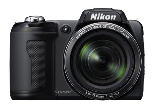 Nikon Coolpix L110 12.1MP Digital Camera  15x 