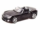 2008 Opel GT Black 1/24 Diecast Model Car