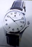 PIERRE LANNIER - 272B103 - Montre homme acier - analogique - cadran blanc - cuir noir - &eacute;tanche 5ATM