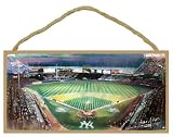 Decorative 10" x 5" Home Wooden Wall Sign Plaque - New York Yankees Old Stadium
