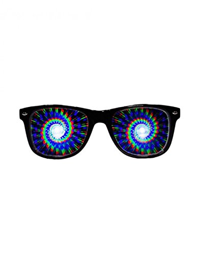 Emazing Lights Spiral Clear Lens Diffraction Rave Glasses