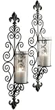 SET OF 2 DELLA CORTE WALL SCONCES