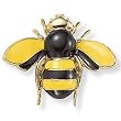 Bumblebee Crystal Accent Pin