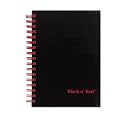 Black n' Red Twinwire Hardcover Notebook, Legal Rule, 5.87 x 8.25 Inches, White, 70 Sheets (L67000)