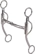 Darnall NSBA 7/16 Snaffle Bit w/Stainless Steel Shanks - 5