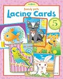 eeBoo FAMILY PETS LACING CARDS Lace