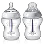 Tommee Tippee Closer to Nature Anti-Colic 260ml BPA-free Feeding Bottles (2-Pack)