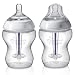Tommee Tippee Closer to Nature Anti-colic 260ml BPA-free Feeding Bottles (2-Pack)