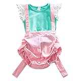 【ノーブランド 品】幼児　女の子の服セット　トップ+ PPパンツ　ピンク+緑　４サイズ - 110ｃｍ
