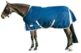 WeatherBeeta Landa Freestyle Standard Neck Lite Turnout Sheet - Navy/Silver