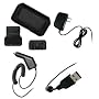 Executive Black Horizontal Leather Side Case Pouch with Belt Clip and Belt Loops + Home Travel Wall Charger + Rapid Car Charger + USB Data Charge Sync Cable for Nokia N900
