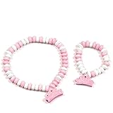 Fun Express - Stretchable Candy Necklace w/Princess Tiara Charm (1 dz)
