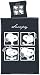 Spielwaren : United Labels 0190705 - Bettwäsche Snoopy, 2 teilig Bettbezug 135 x 200 cm, Kissenbezug 80 x 80 cm, Baumwolle