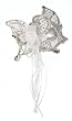 White and Silver Mask - Adult Std.