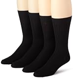 Kenneth Cole Mens Rayon from Bamboo Rib Knit 4 Pack Socks