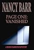 Page One: Vanished
