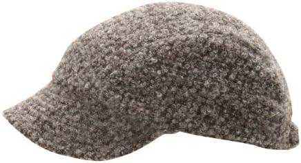Infinity Selections Women's Wool Blend Fitted Cap-Paris-10350073-Grey-One Size