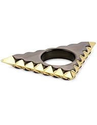House of Harlow 1960 Gold-Plated Triquetra Ring