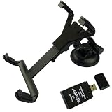Car Mount Holder iPad Holder for Automobiles Universal Fit w/AGPtek USB All in one card reader