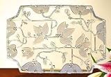 15 x 10 Glass Rectangular Viscount Serving Tray