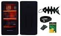 Black Silicone Skin Case Microsoft Zune HD 16GB 32GB Series Bundle kit Set + LCD Screen Protector + Adjustable Armband + Blet Clip + Fishbone Keychain