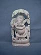 Ganesha: Obstacle Remover, Hand Carved Stone Statue 4 Inch