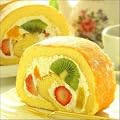 【フルーツロールケーキ】季節のフルーツがたっぷり♪一流パティシエのオススメ！【スイーツ】【ホワイトデー・プレゼント】